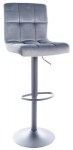 Baaritool Modern C-105 Velvet C105VCSZ, matt, must v./hall v., 42 cm x 39 cm x 96 - 117 cm