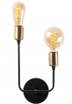 Valgusti seinale Opviq Dolma 3081, E27, 1 x 40 W, must v.