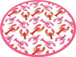 Vannitoa p&otilde;randamatt Foutastic Homard 359CHL4841, mitmev&auml;rviline, 100 cm x 100 cm, &Oslash; 100 cm
