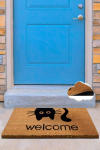 Uksematt Conceptum Hypnose Coco Reverse Cat, pruun v./must v., 40 cm x 60 cm