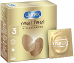Kondoomid Durex Real Feel, 56 mm, 3 tk