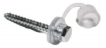 Kruvi, keeratavad puu sisse/poorsete pvc ja pc katuseplekkide jaoks Salux, 6 x 50 mm, kroom v., 50 tk
