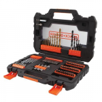 Puuride komplekt Black & Decker A7231, puit/betoon, hss-tin, silindriline, 1.5 mm