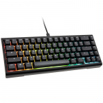 Juhtmega m&auml;nguriklaviatuur Ducky Tinker 65 Cherry MX Blue, EN, must