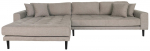 Nurgadiivan House Nordic Lido Lounge, roostevaba teras v., vasak, 290 x 170 cm x 76 cm
