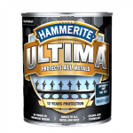 Emailv&auml;rv, korrosioonivastane metallkonstruktsioonidele Hammerite Ultima Smooth, l&auml;ikiv, 0.7 l, antratsiit