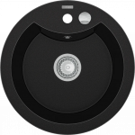 K&ouml;&ouml;givalamu Mexen Diego, graniit, 48.8 cm x 48.8 cm x 16.7 cm, h&otilde;be/must/kroom