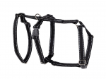 Koerte traksid Amiplay Safety Reflective, must, 350 - 550 mm x 15 mm, M