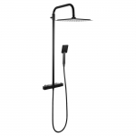 Termostaatsegistiga du&scaron;ikomplekt, matt must