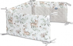 Kaitsepiire Sensillo Deer, pruun v./valge v./hall v., 180 cm x 30 cm