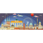 Pusle Ravensburger Panorama - Night In Berlin, 1000 tk