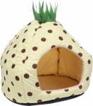 Kassimaja Flamingo Olga Igloo, kollane v., 38 cm x 38 cm