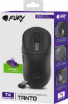 Juhtmevaba m&auml;nguhiir Fury Tanto T4 (NFU-2203), 2.4 ghz / bluetooth / usb, must v.