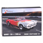 Konstruktor, auto Vintage C1 ZA5817, 249 tk, punane