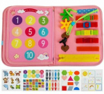 Beebi raamat Kruzzel Montessori, 22.5 cm, roosa v.