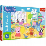 Pusle Trefl Maxi Peppa Pig 14367, 40 cm x 60 cm, 24 tk, mitmev&auml;rviline