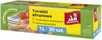 Kott toidu jaoks JAN Niezbędny, 1 l, 20.5 cm x 16 cm, l&auml;bipaistev v., 20 tk