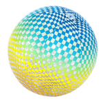 Rannapall Bestway COLORSPHERE, 51 cm x 51 cm