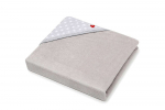 Laste r&auml;tik BabyToLove Smart White Stars, hall v., 107 cm