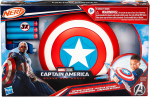 M&auml;ngup&uuml;stol kuulidega Hasbro Nerf Captain America F9302 Sinine v./Punane v.