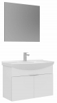 Vannitoa m&ouml;&ouml;bli komplekt Kalune Design Purus, valge v., 50 cm x 80 cm x 58 cm