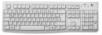 Kahjustatud pakendiga toode. Juhtmega arvutiklaviatuur Logitech K120, DE, valge v.