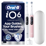Elektriline hambahari Oral-B iO Series 6 Duo, valge v./roosa v.