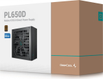 Kahjustatud pakendiga toode. Toiteplokk Deepcool PL650D 650 W, 12 cm