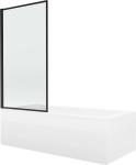 Kahjustatud pakendiga toode. Vann seinaga, teisaldatav Mexen Cubik, 70 cm x 170 cm x 38 cm, ristk&uuml;lik, valge v.