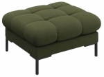 Tumba Cosmopolitan Design Bali Neve 39, must v./roheline v., 60 cm x 60 cm x 41 cm