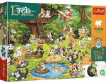 Pusle Trefl Seek & Find: Cat World, 41 cm x 27 cm, 100 tk