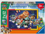 Pusle 2in1 Ravensburger PAW Patrol Dino Movie, 26 cm x 18 cm, 24 tk
