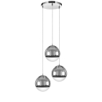 Valgusti rippuv Britop Gino 5801328, E27, 3 x 60 W, kroom v. / kroom v.