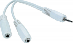 Jagaja Gembird Audio Splitter 3.5 mm stereo male, 3.5 mm female x 2, 0.1 m