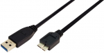 Juhe Logilink USB to USB-micro USB 3.0 A male, Micro USB B male, 2 m