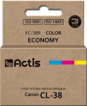 Tindiprinteri kassett Actis Standard KC-38R, sinine v./punane v./kollane v., 12 ml