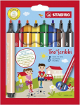 Vildikad Stabilo Trio Scribbi, &uuml;hepoolsed, 8 tk