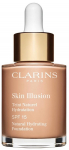 Vedel jumestuskreem Clarins Skin Illusion Natural Hydrating Foundation, 107 beige, 30 ml