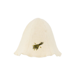 Saunam&uuml;ts Namų Tekstilė, vill, 27 x 27 cm, valge v.