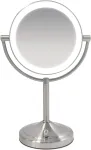 Meigipeegel Homedics Wireless & Illuminated MIR-8160, valgustusega, teisaldatav, 21 cm x 35 cm, kroom v.