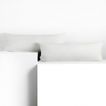 Padjap&uuml;&uuml;r Restilo Amber, valge v., 200 cm x 40 cm, 2 tk