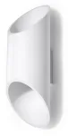 Valgusti seinale Sollux Penne 30 SL.0108, G9, 1 x 40 W, valge v. / valge v.