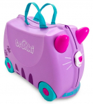 Laste kohver Trunki Cassie Cat, violetne v., 18 l, 21 x 46 x 31 cm