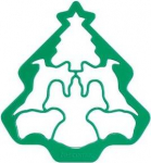 K&uuml;psisevormid Tescoma Delicia 630899, roheline v.