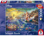 Pusle Schmidt Thomas Kinkade: Disney Ariel 59479, 69.3 cm x 49.3 cm, 1000 tk, mitmev&auml;rviline