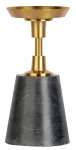 K&uuml;&uuml;nlahoidja Kayoom Fayya 125, alumiinium/marmor, &Oslash; 10 cm, 22 cm, kuldne v./must v.