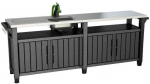 Aialaud Keter Unity Chef BBQ Kitchen, hall v., 51.3 cm x 237 cm x 89.4 cm