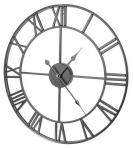 Kellaaeg Retro XL14718, must v., 47.5 cm x 47.5 cm, 47.5 cm