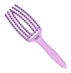 Juuksehari Olivia Garden Fingerbrush Combo Detangling, violetne v.