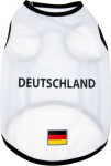 T-s&auml;rk koerale Karlie Football EM Deutschland 522173, valge, S